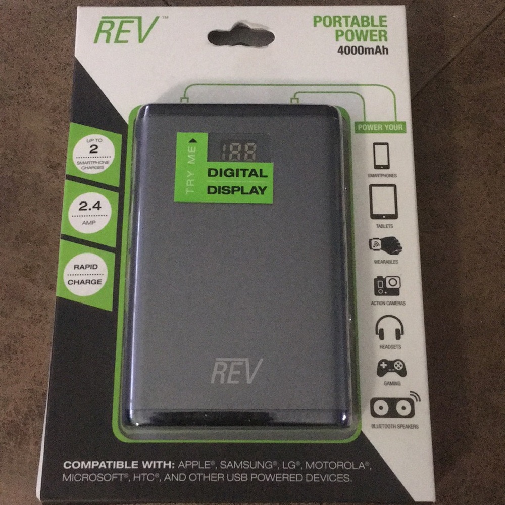Portable power/charging bank